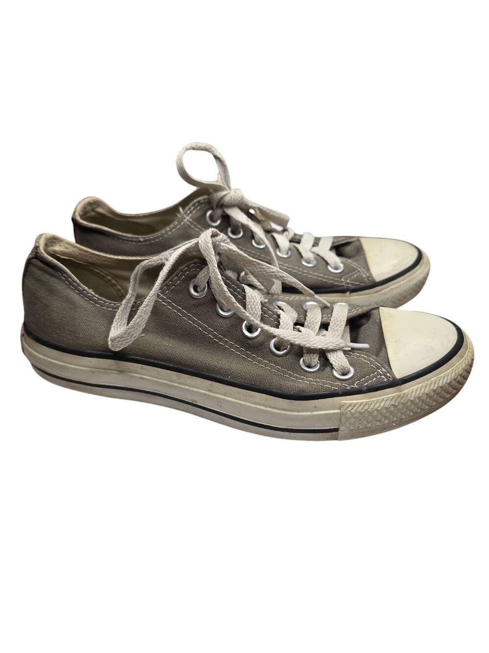 Converse Low Top Gray Unisex Shoes - Picture 1 of 8